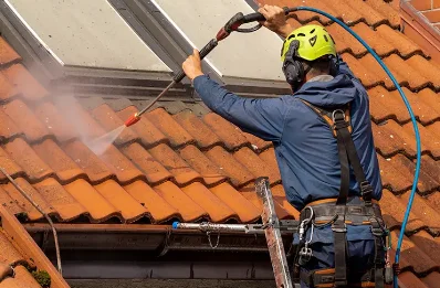 Démoussage et hydrofuge de toiture à Pomacle